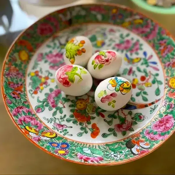  عکس تخم مرغ رنگی برای سفره هفت سین
