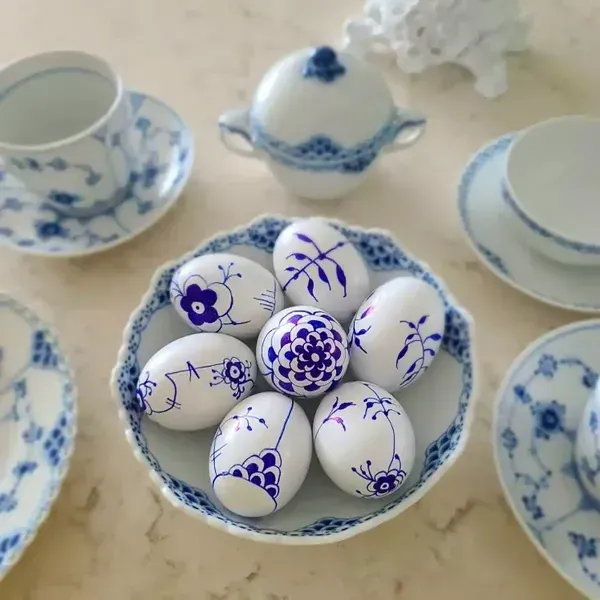  عکس تخم مرغ رنگی برای سفره هفت سین