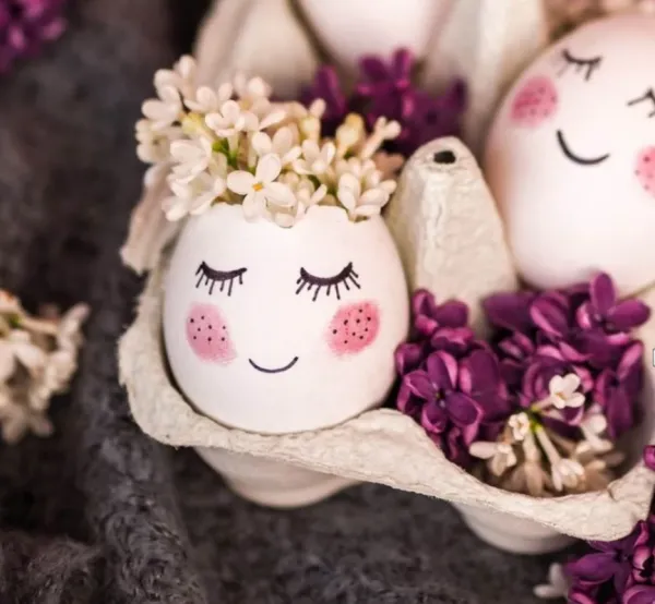  عکس تخم مرغ رنگی برای سفره هفت سین