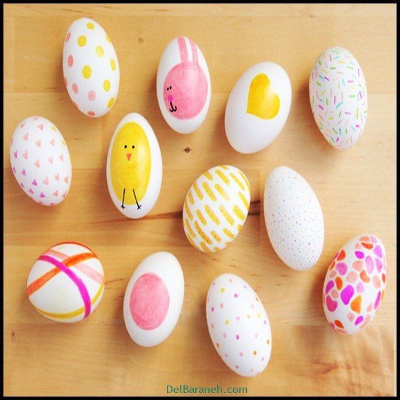 عکس تخم مرغ نقاشی