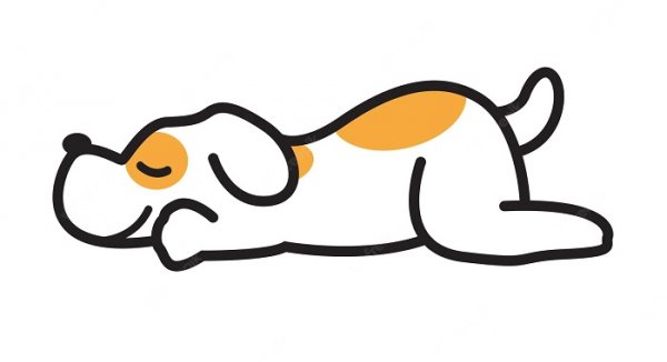 عکس نقاشی سگ زیبا