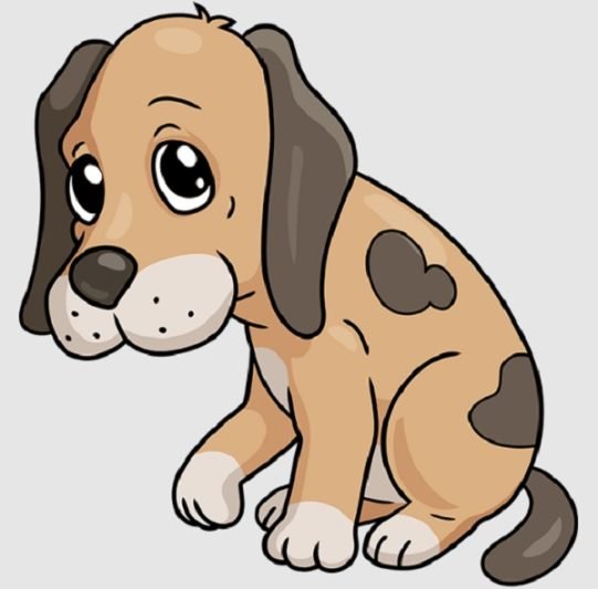  عکس نقاشی سگ زیبا