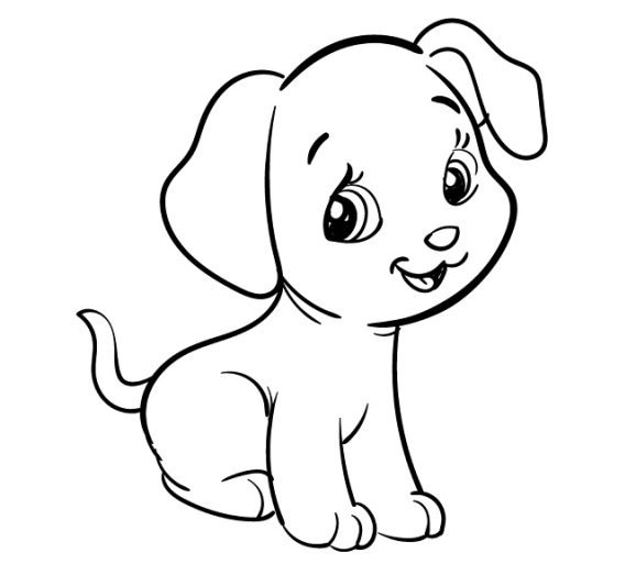  عکس نقاشی سگ زیبا