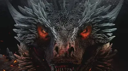  عکس نقاشی اژدها ترسناک