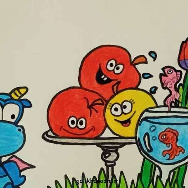  عکس نقاشی عید نوروز و سال تحویل 1405