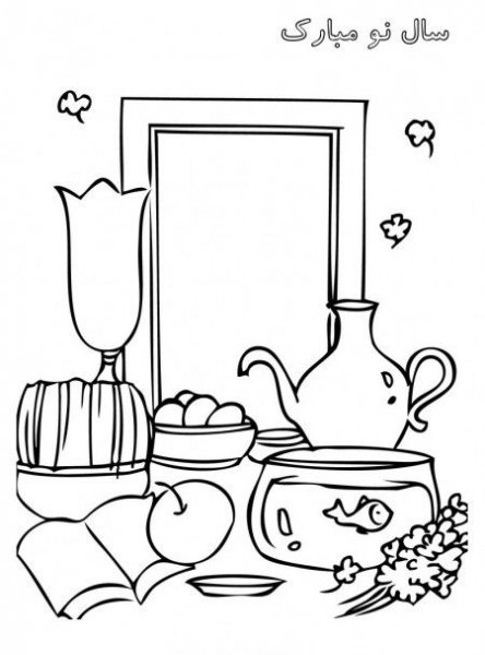  عکس نقاشی عید نوروز ۱۴۰۵