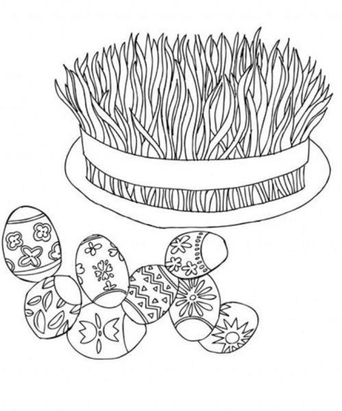 نقاشی سبزه آسان