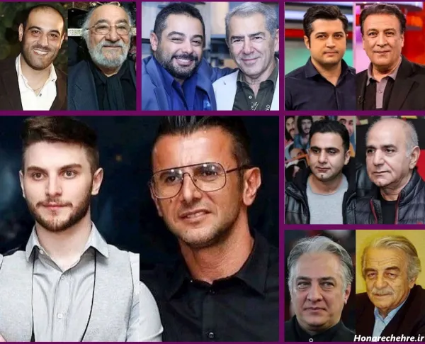  عکس بازیگران معروف مرد