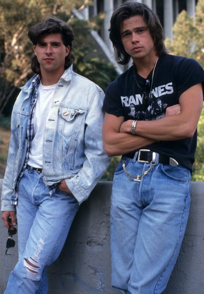  عکس برد پیت در جوانی