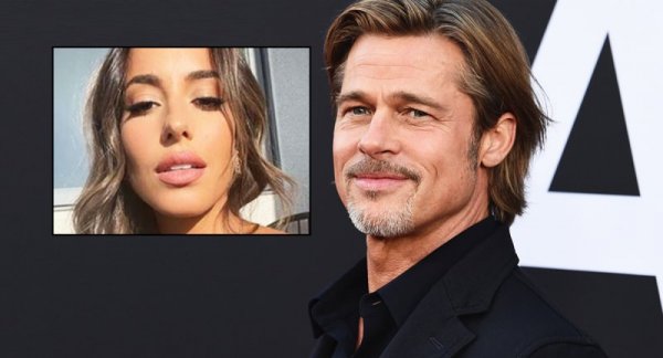 عکس برد پیت و همسر جدیدش