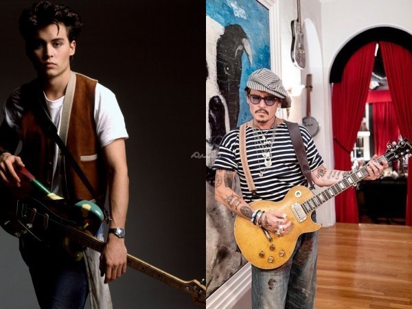  عکس جوانی جانی دپ