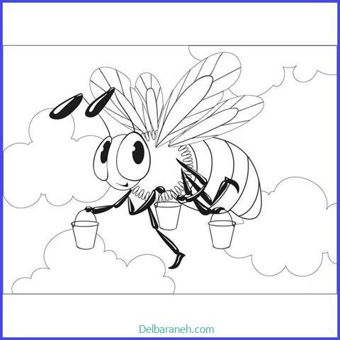  عکس کندو عسل نقاشی