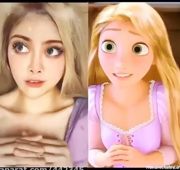  عکس انیمیشن راپونزل گیسو کمند