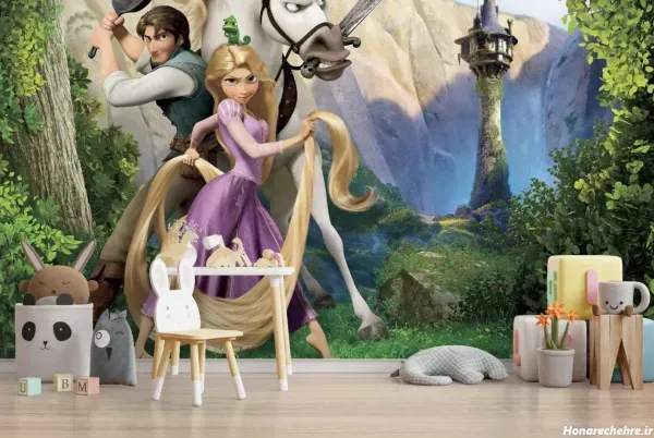  عکس انیمیشن راپونزل گیسو کمند