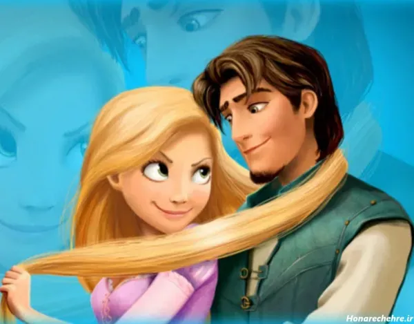  عکس انیمیشن راپونزل گیسو کمند
