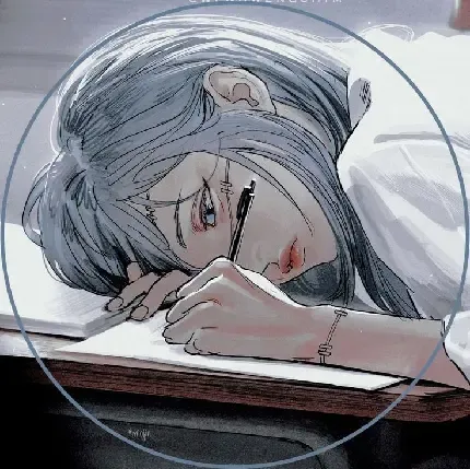 عکس دختر کارتونی رویایی