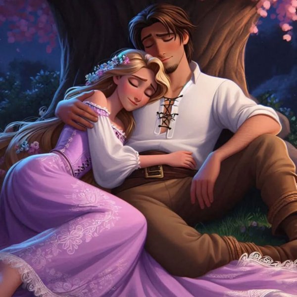  عکس راپونزل و یوجین عاشقانه