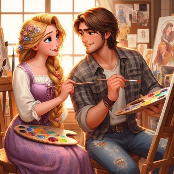 عکس راپونزل برای پروفایل