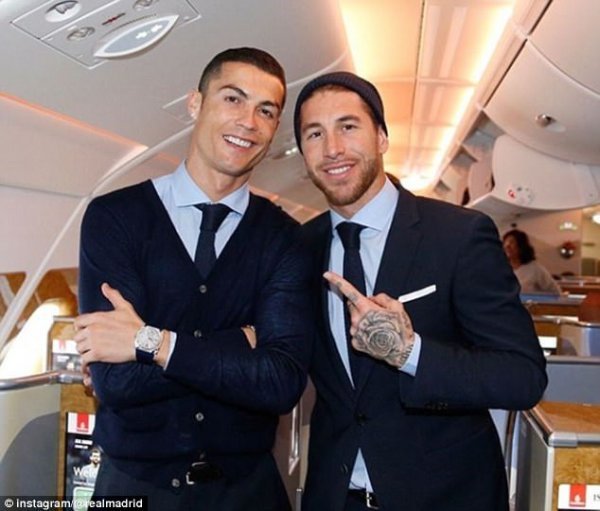  عکس راموس و رونالدو