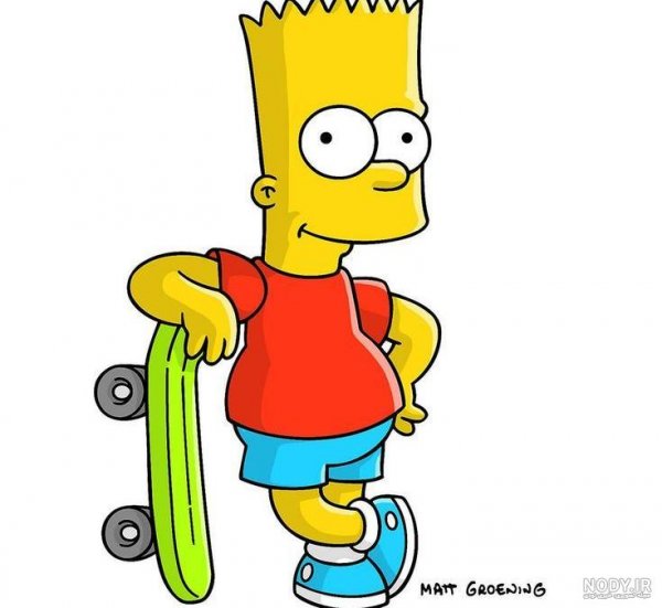 عکس سیمپسون ها برای نقاشی