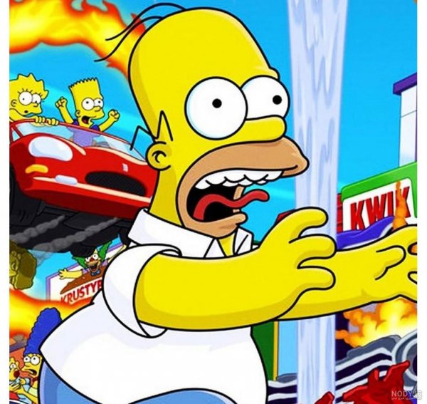  عکس سیمپسون ها برای نقاشی