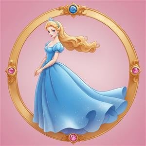 نقاشی سیندرلا آسان