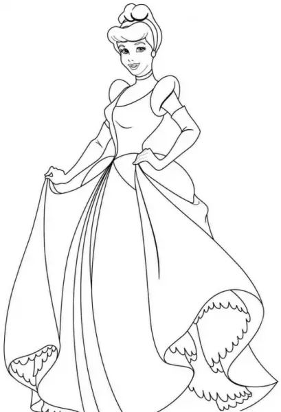 نقاشی سیندرلا سخت