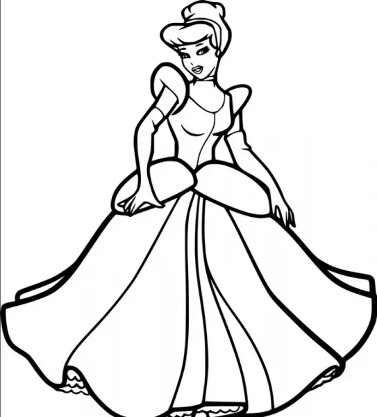 نقاشی سیندرلا سخت