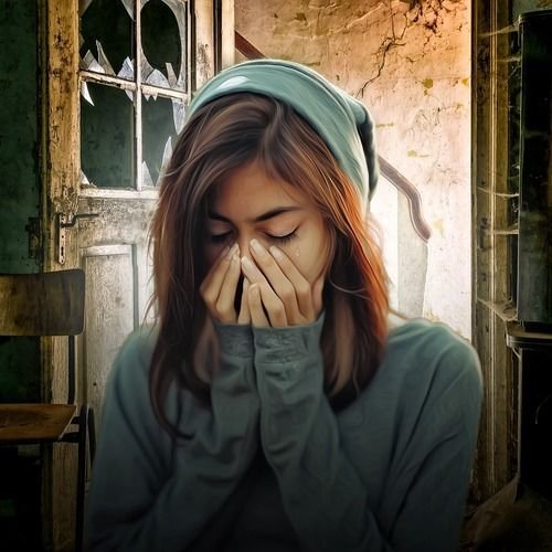 عکس گریه برای پروفایل