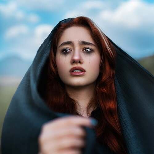 عکس گریه برای پروفایل