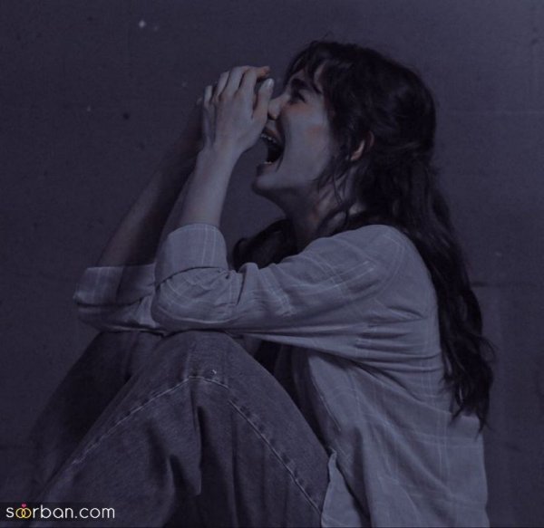 عکس گریه دختر برای پروفایل