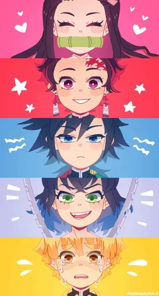  عکس انیمه شیطان کش برای پروفایل