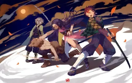  عکس انیمه شیطان کش کیوت