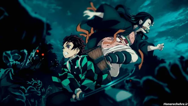  عکس انیمه شیطان کش خفن