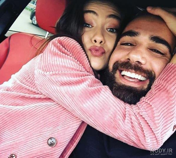  عکس نسلیهان آتاگول و همسرش