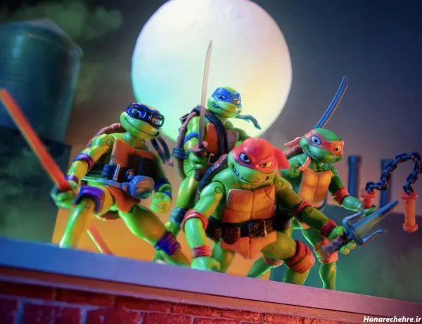 دانلود عکس های کارتون لاک پشت های نینجا