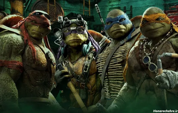  دانلود عکس های کارتون لاک پشت های نینجا