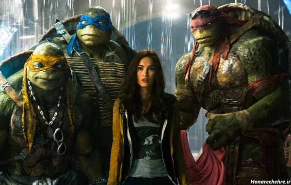  دانلود عکس های کارتون لاک پشت های نینجا