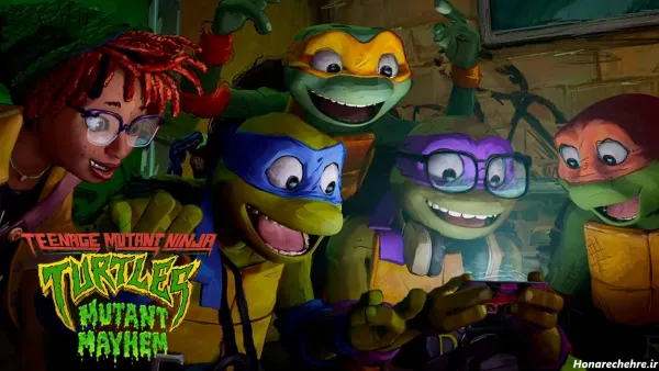  دانلود عکس های کارتون لاک پشت های نینجا