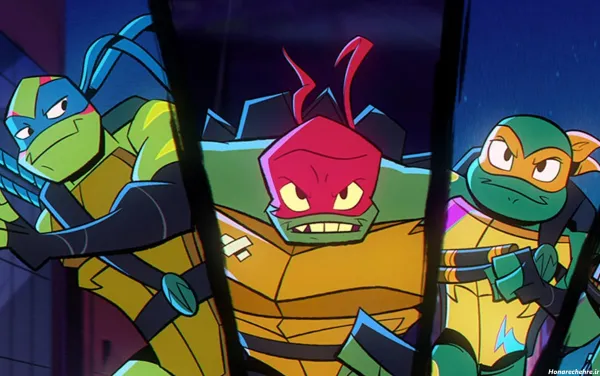  دانلود عکس های کارتون لاک پشت های نینجا