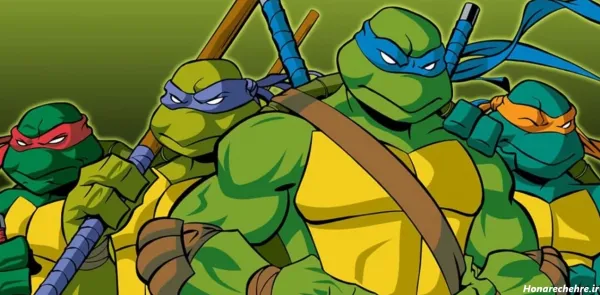  دانلود عکس های کارتون لاک پشت های نینجا
