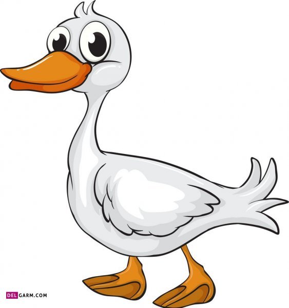  عکس نقاشی اردک کیوت فانتزی