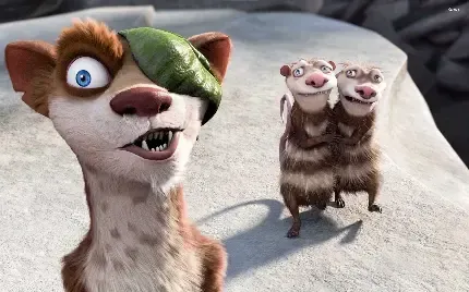  عکس های کارتون عصر یخبندان با کیفیت بالا