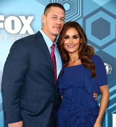 عکس جان سینا و همسرش