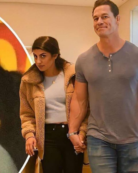  عکس جان سینا و همسرش