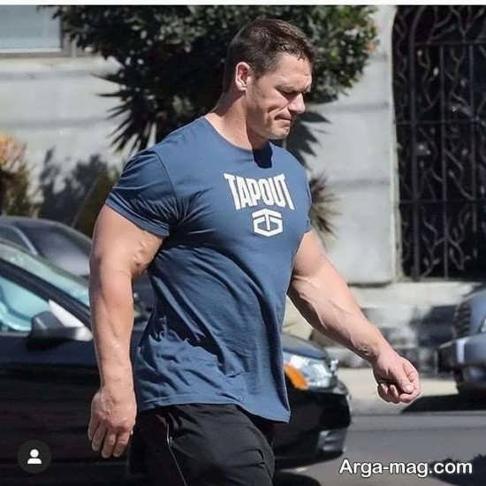  عکس جان سینا و همسرش