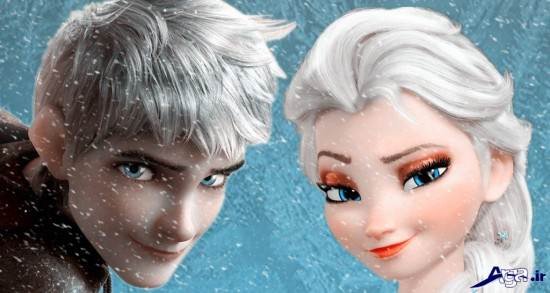  عکس السا و جک کارتون فروزن