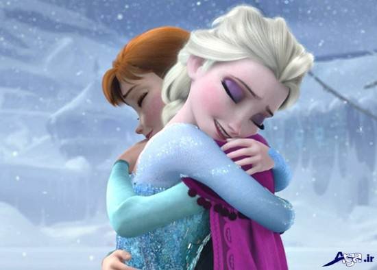  عکس السا و جک کارتون فروزن