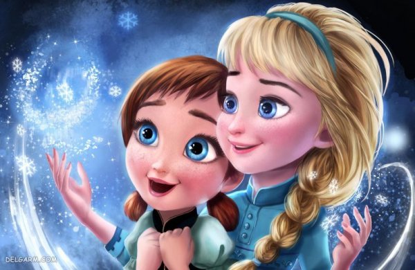  زیباترین عکس السا و انا