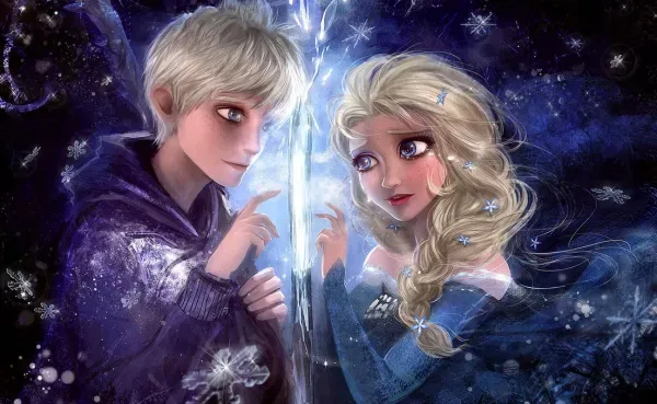  عکس پروفایل السا و جک برای واتساپ